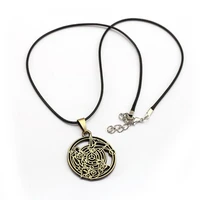new arrival fullmetal alchemist necklace homunculus circle necklace pendant metal round anime for men women jewelry xs12726