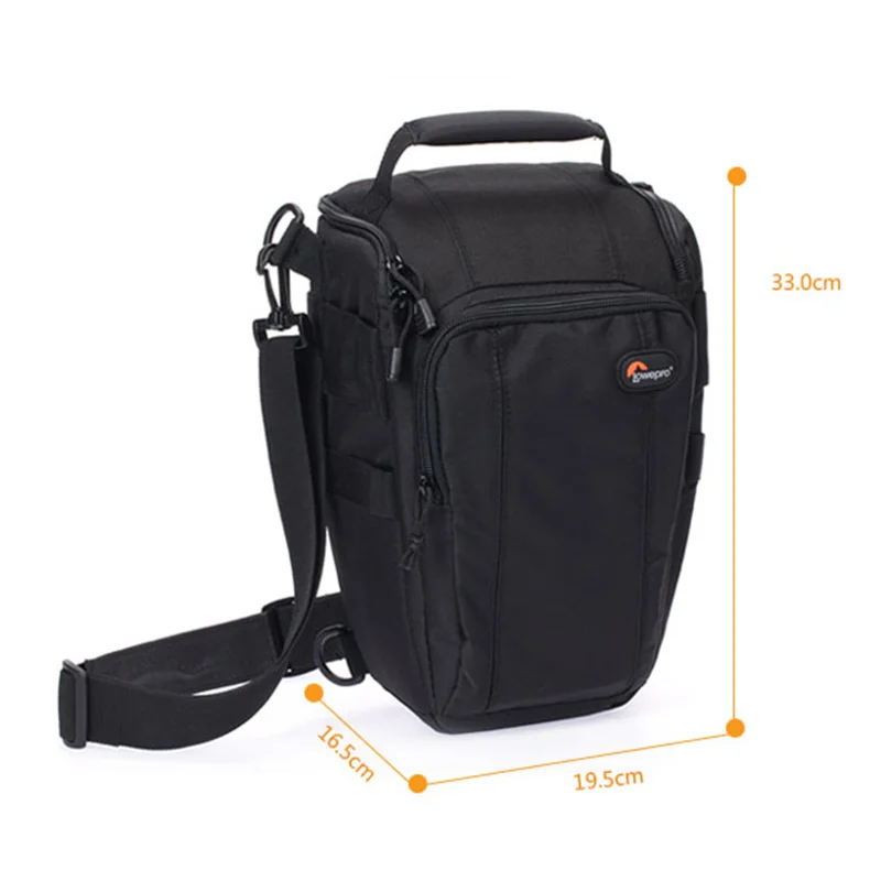 Lowepro Toploader Zoom 55 AW Цифровая зеркальная камера треугольная Наплечная Сумка дождевик портативный поясной чехол-кобура для Canon Nikon