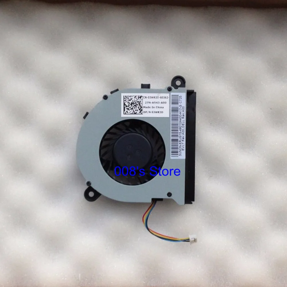 Новый ноутбук Процессор охлаждающий вентилятор Cooler для Dell Latitude 5520 E5520 E5520M по SUNON