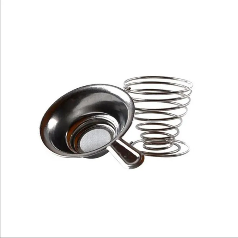 Белая фарфоровая тонкая сетка воронка для чая кунг-фу держатель фильтра