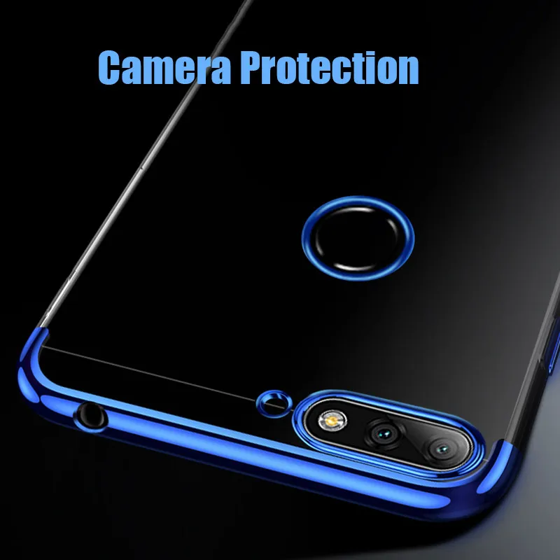 Чехол MUCHI для Huawei Honor 7C мягкая прозрачная задняя крышка с покрытием 7A Pro P20 Lite Y6 Prime
