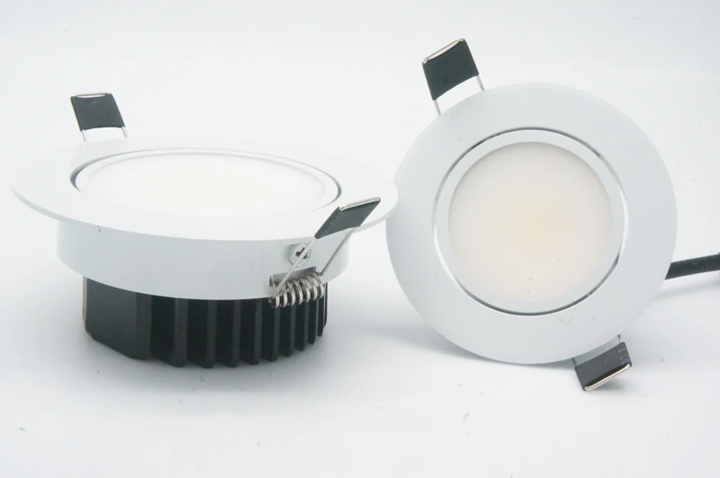 Panel de luz Led blanco y RGB, 3 modelos, 6w/9w/16W/24W, ultrafino, empotrado, luz LED empotrable de techo, Acrílico