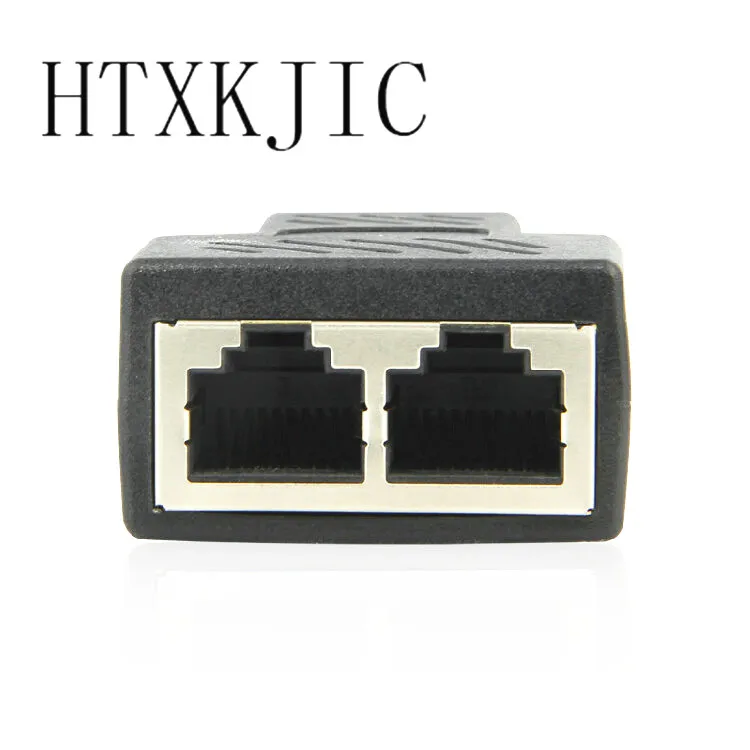 Новый разветвитель Ethernet высокой локальной сети адаптер RJ45 разъем CAT5 CAT6 8P8C