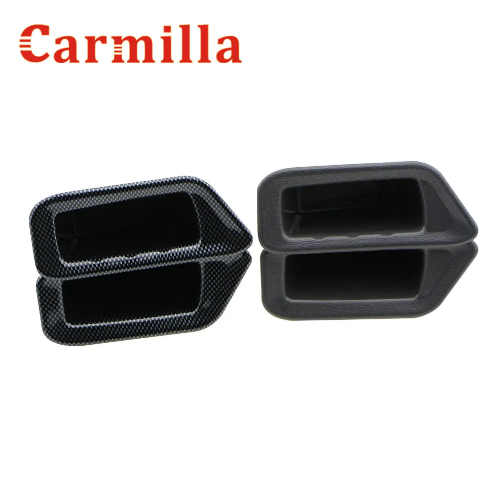 Carmilla 2 шт./компл. автомобиля Внутренний дверной ручки коробка для хранения подлокотник Организатор ящик для Ford Ecosport 2013