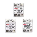 Твердотельное реле, 12 В, 24 В,  60A 80A 100A 3-32v AC TO 24-380v AC SSR 60AA 80AA 100AA Rele источник питания