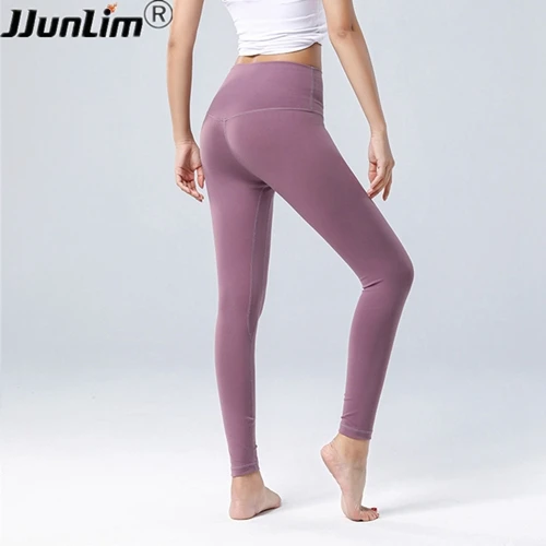 pink Женские спортивные штаны для йоги с высокой талией для йоги леггинсы для фитнеса пуш-ап Компрессионные спортивные Леггинсы эластичные штаны для бега - Цвет: pink