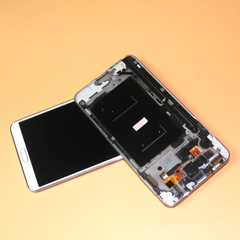 100% Tested For Samsung Galaxy Note3 N9005 LCD Display Touch Screen with Digitizer Frame Assembly for Note 3 White / Bla | Мобильные