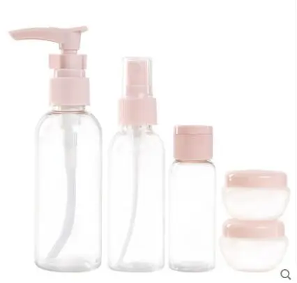 Buy Storage 6-piece bottled travel storage bottle Emulsion cream fine spray supplement sorting portable on