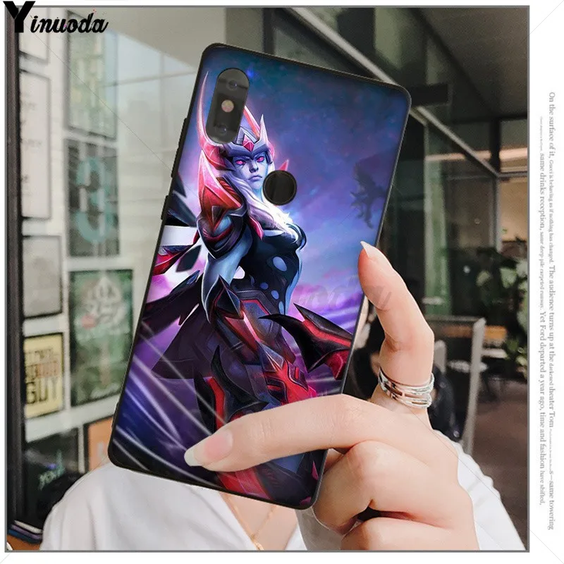 Yinuoda Shadow Fiend Dota 2 DIY окрашенный чехол для телефона для Xiao mi Red mi 5 5Plus Note4 4X Note5 6A mi 6 mi x2 mi x2S - Цвет: A4