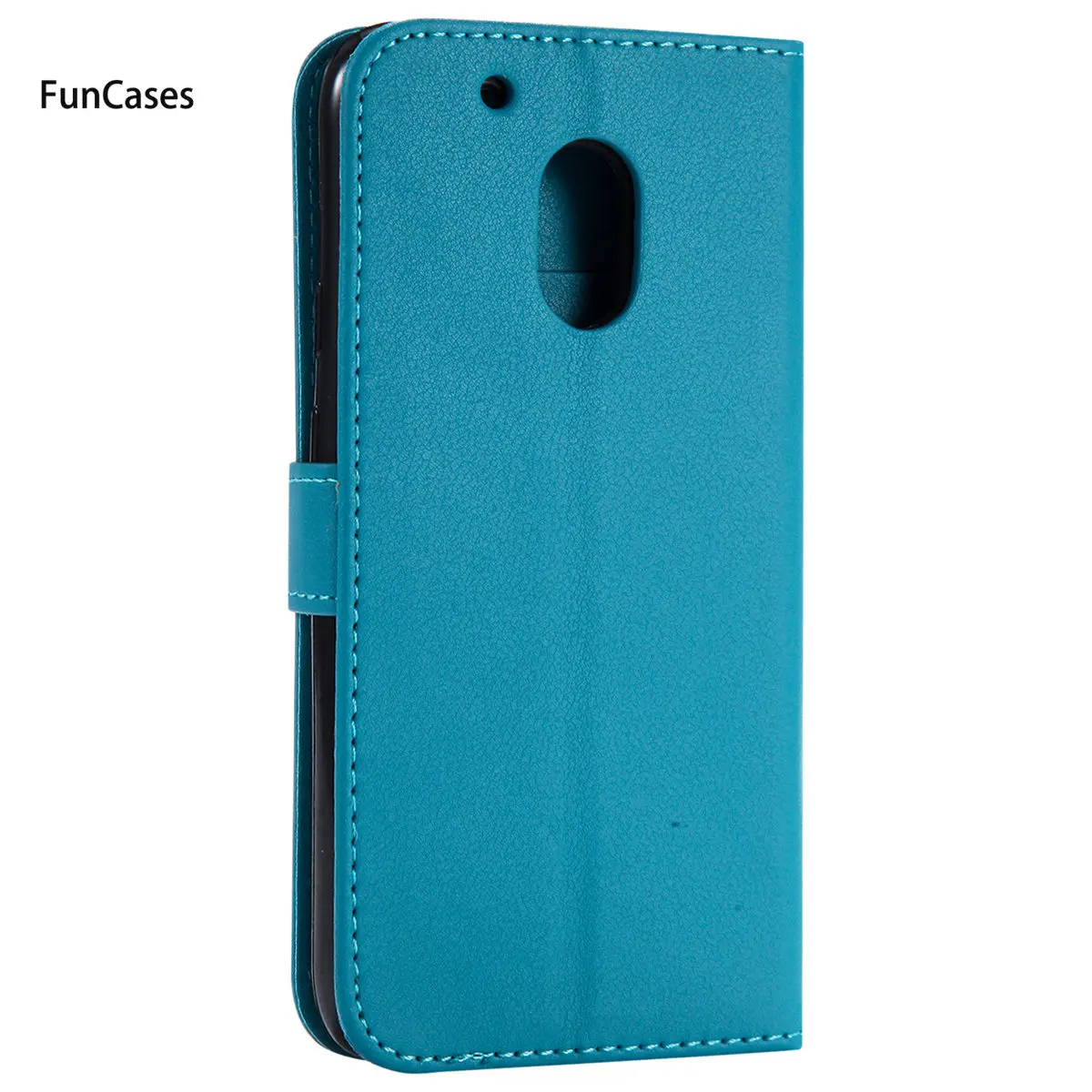 Новинка искусственная кожа Чехол СПС Estuche Moto G4 играть кронштейн Дело протектор