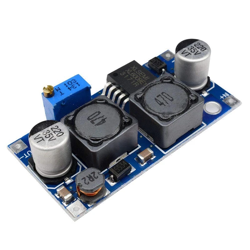 DC-DC Boost для понижения напряжения шаг вверх-вниз конвертер XL6009 модуля солнечной