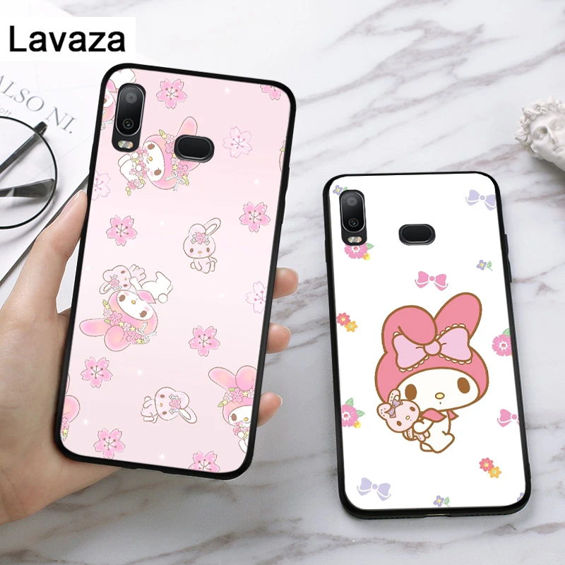 Силиконовый чехол My Melody Coque для Samsung A2 Core A3 A5 A6 Plus A7 A8 A9 A10 A30 A50 A60 A70 A10S A30S A50S