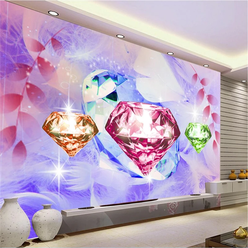 3D обои beibehang любого размера на заказ Френки фантазия ювелирные изделия