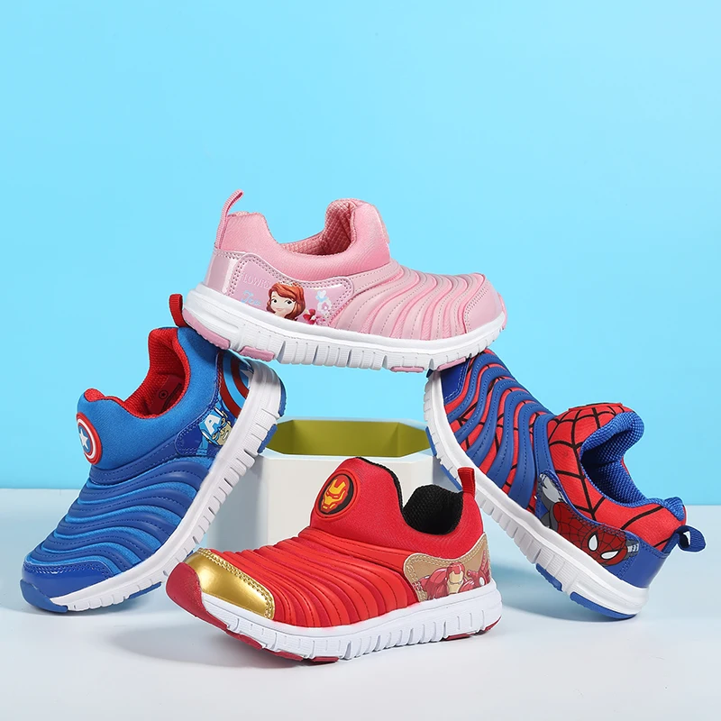 Лидер продаж детская обувь с человеком-пауком для мальчиков кроссовки девочек