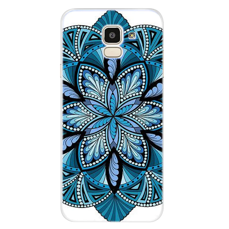 Для Samsung Galaxy A5 2016 2015 2017 prime J1 J2 J3 J5 J7 G530H S8/plus Note 8 ТПУ Силиконовые серьги хна Мандала