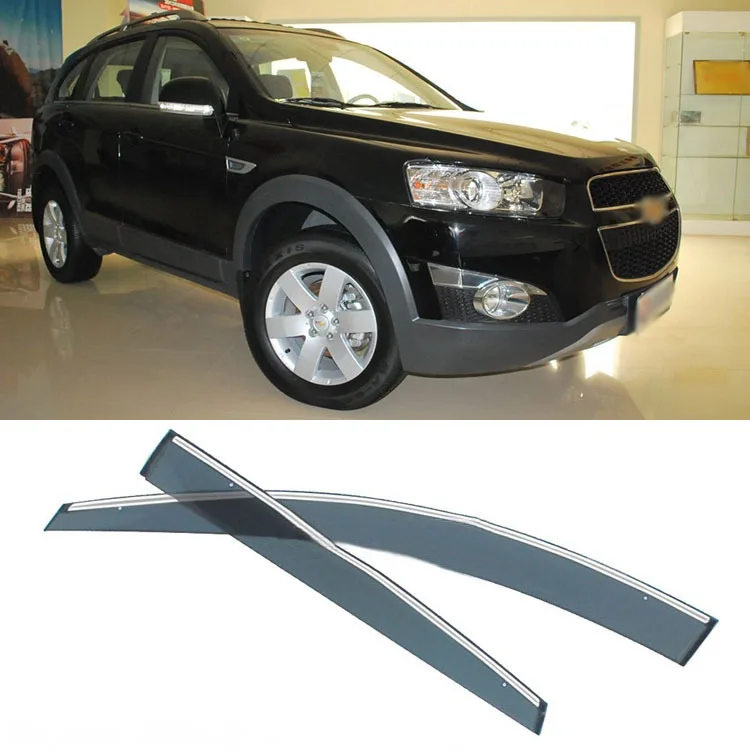 4 шт. отражатели для боковых окон автомобиля Chevrolet Captiva|shield|shield visorshield deflector |