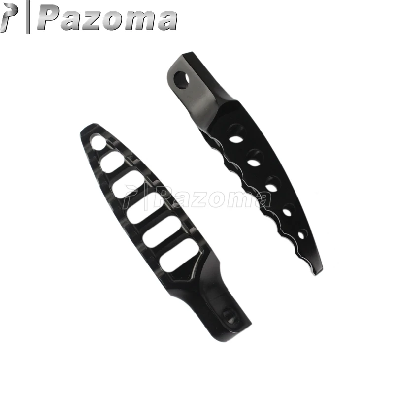 Мотоцикл Pazoma черные прямые мужские подставки для ног моторные велосипедные