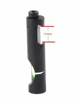 11mm 11 мм/20 мм Пикатинни Вивер рельс с духом пузырьковый уровень fit Тактическая Винтовка/Airgun прицел для наружного охоты аксессуары - Цвет: 11mm