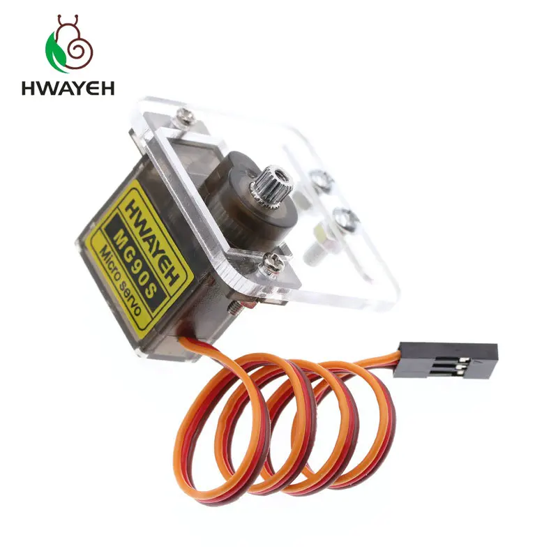 1 шт. HWAYEH Rc Mini Micro 9g 6 кг сервопривод SG90 Для arduino RC 250 450 6CH для вертолет самолет
