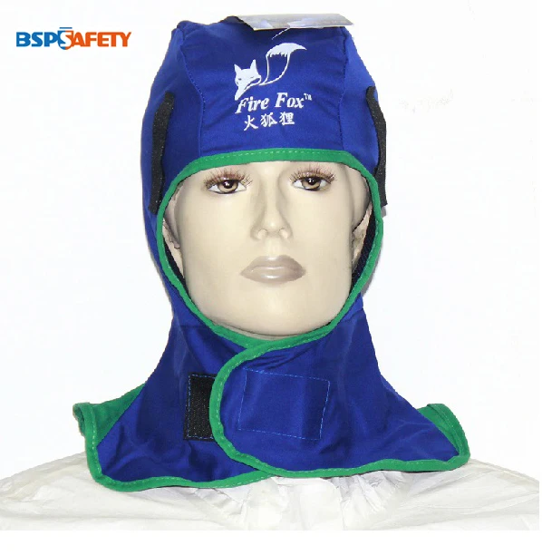 ФР хлопок Сварочные шлемы моющийся огнестойкий шлем Комфортная защита для шеи и