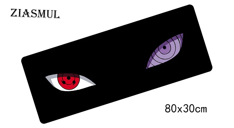 size 800x300x3mm Коврик для мыши Наруто 800x300x3 мм коврик для мышки Akatsuki notbook коврик для компьютерной мыши Itachi игровой коврик для мыши геймер для клавиатуры коврики для мыши - Цвет: size 800x300x3mm