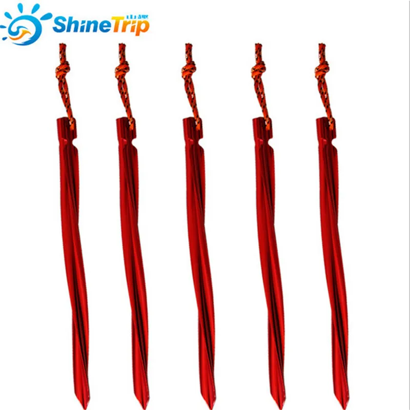 10 шт. треугольные гвозди из алюминиевого сплава 25 см|tent rope|stake tent |