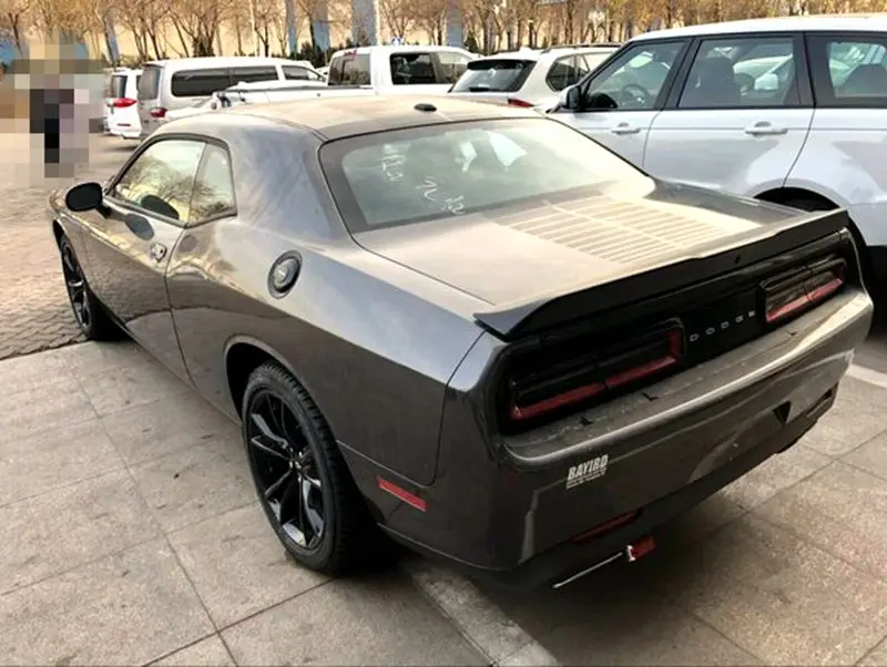 Для Dodge Challenger спойлер задний спойлер Высокое качество ABS Материал грунтовка Цвет автомобильное украшение в виде хвостового крыла