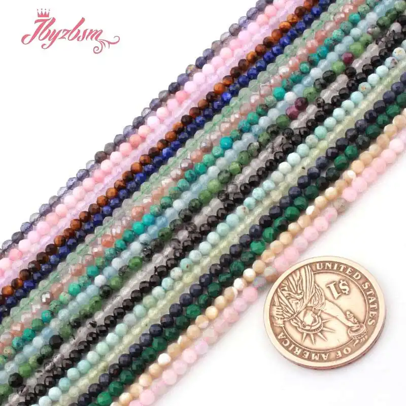 Бусины Из Натурального Малахита 4 мм граненые Круглые незакрепленные для