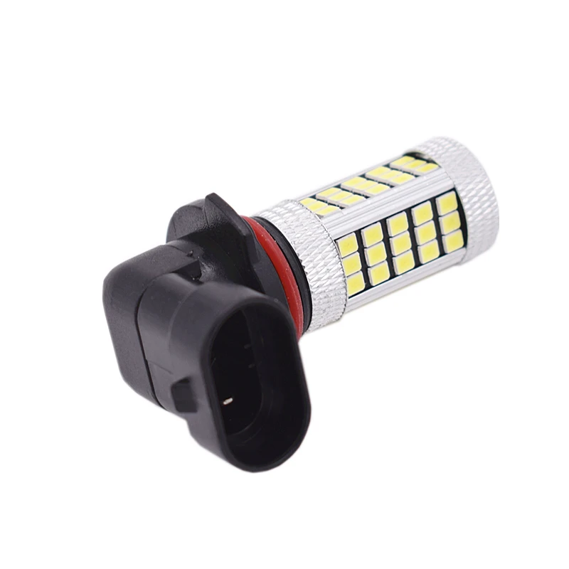 1 шт. Автомобильный светодиодный 9006 HB4 2835 66SMD 1200Lm Янтарная белая лампа
