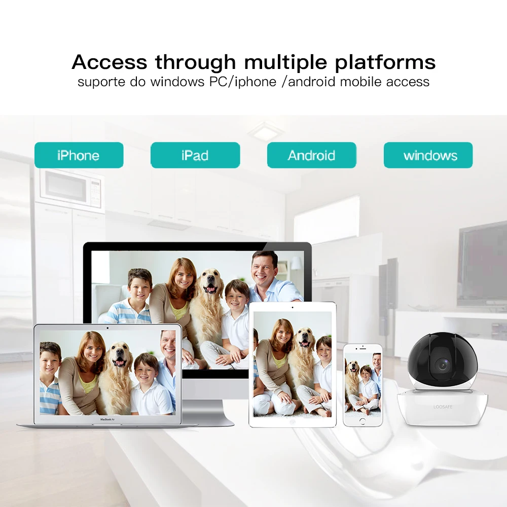 LOOSAFE беспроводная камера видеонаблюдения HD цветная мини с датчиком движения IP