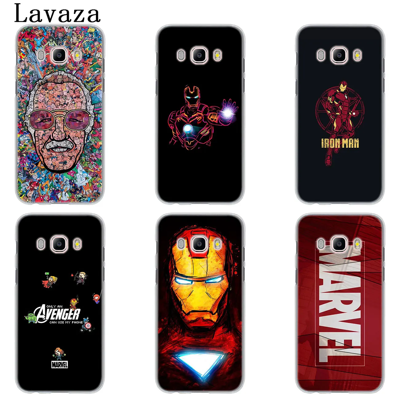 Чехол для телефона Lavaza с человеком пауком Железным Marvel Samsung Galaxy J8 J7 Duo J6 J5 J4 Plus 2018 2017