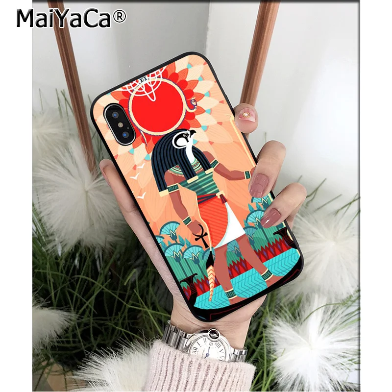 Чехол для телефона MaiYaCa Egypt mysterious Tarot Divination iPhone 5 5Sx 6 7 7plus 8 8Plus X XS MAX XR | Мобильные