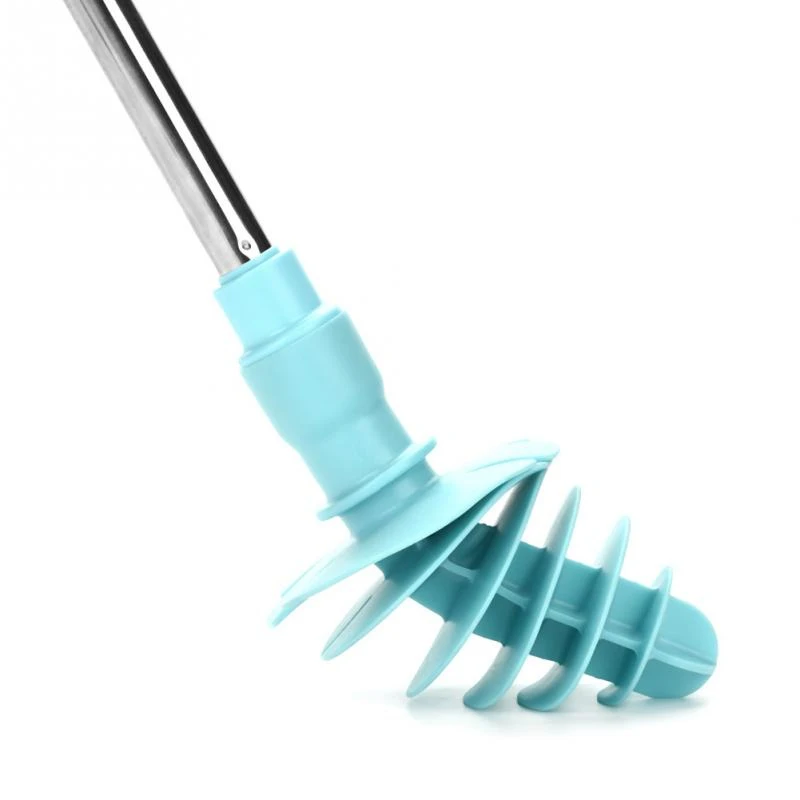 M.J.D. Hot Selling 1PC Toilet Brush Plunger Bathroom Blockage Unblocker Flexible Head Clog Remover Dredge Tool WC Borstel | Обустройство