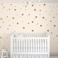 50pcs mutiple size cartoon star wall sticker nursery kids room gold star wall decal playroom classroom dorm vinyl decor