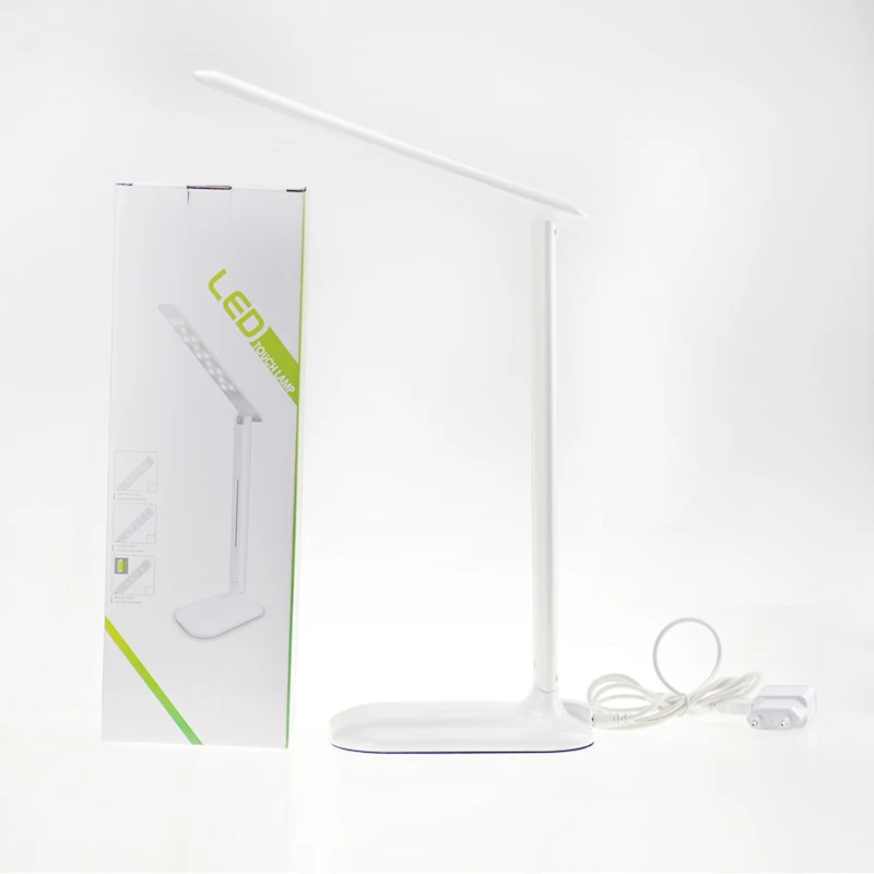 Fonkin LED Desk Lamp USB Reading Eye Protection Light Battery Powered Stepless Dimmable Touch Sensor Control Study Table | Лампы и