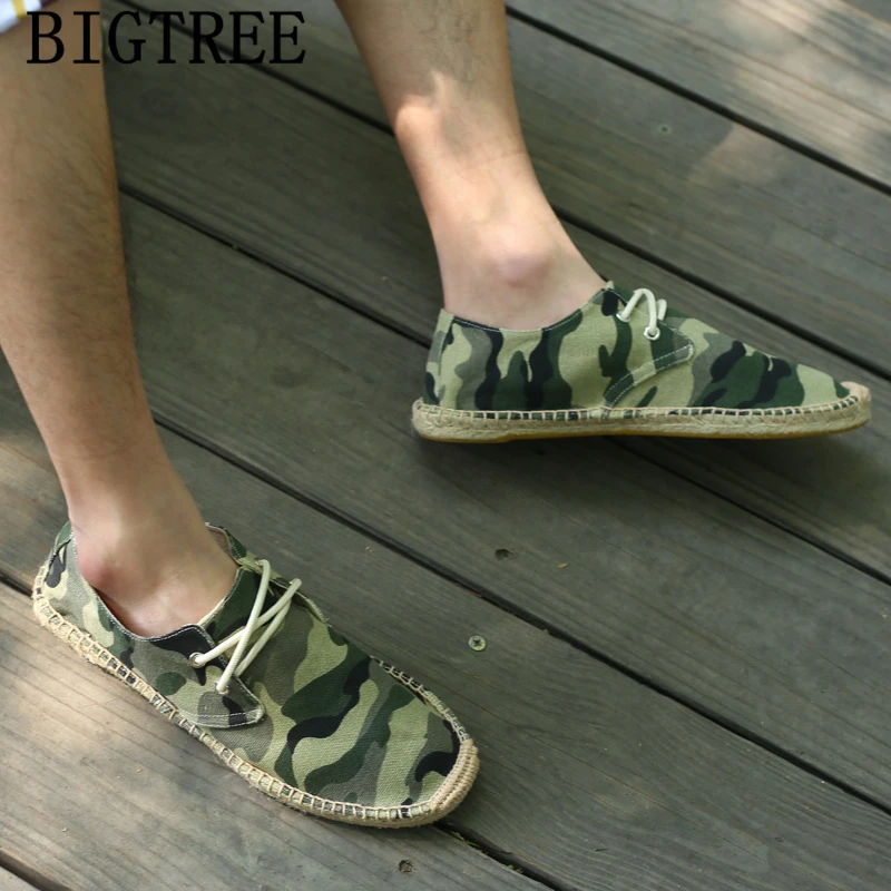 Espadrilles Men Casual Shoes Loafers Breathable Canvas Zapatillas Hombre Chaussure Homme Erkek Ayakkabi Bona | Обувь