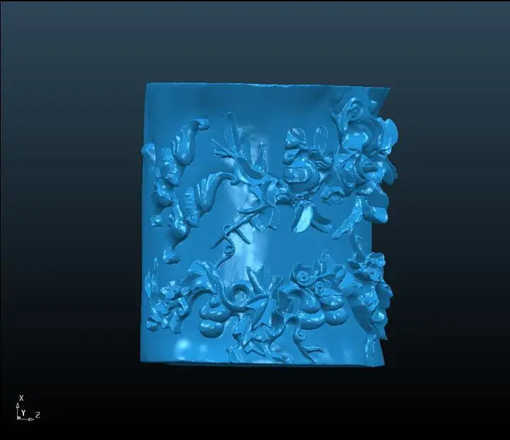 3D модель рельеф для ЧПУ в формате STL ручка контейнер цветок держатель |