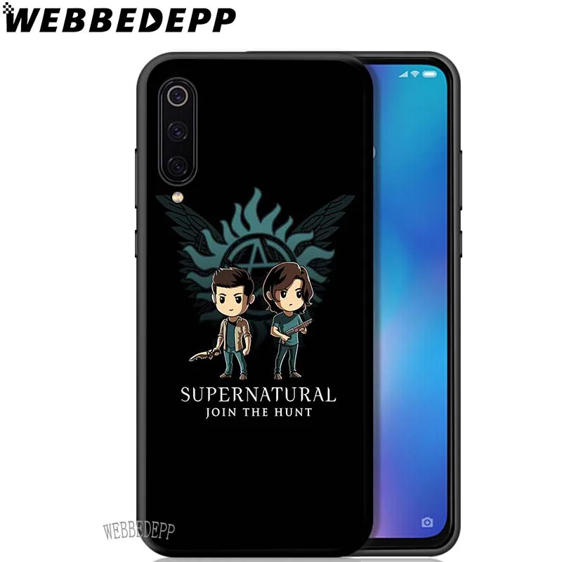 WEBBEDEPP сверхъестественный мягкий чехол из ТПУ для ТВ-фильмов Xiaomi Redmi GO Note 4 4X 5 6 pro 5A