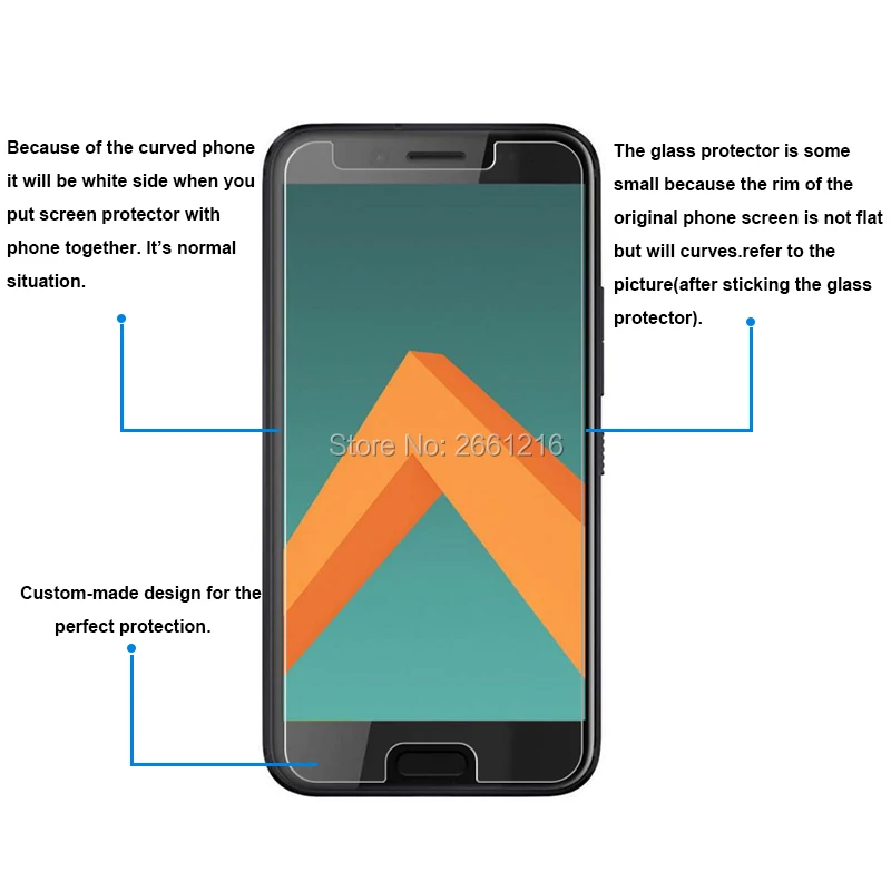 Для HTC 10 Evo закаленное стекло 9H 2.5D Премиум Защитная пленка для Bolt 5 5&quot | Мобильные