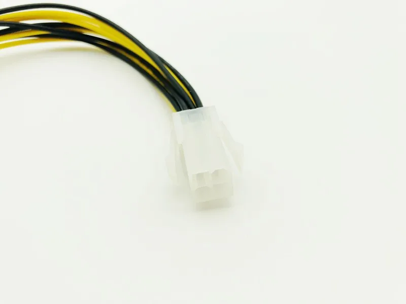 5 шт. 20 см ATX 4Pin Female To 8Pin Male EPS кабель питания адаптер источник ЦП конвертер для BTC Miner