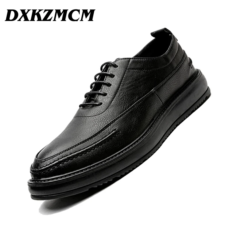 DXKZMCM/Мужские модельные туфли; оксфорды; деловая официальная обувь; мужские свадебные кожаные офисные туфли