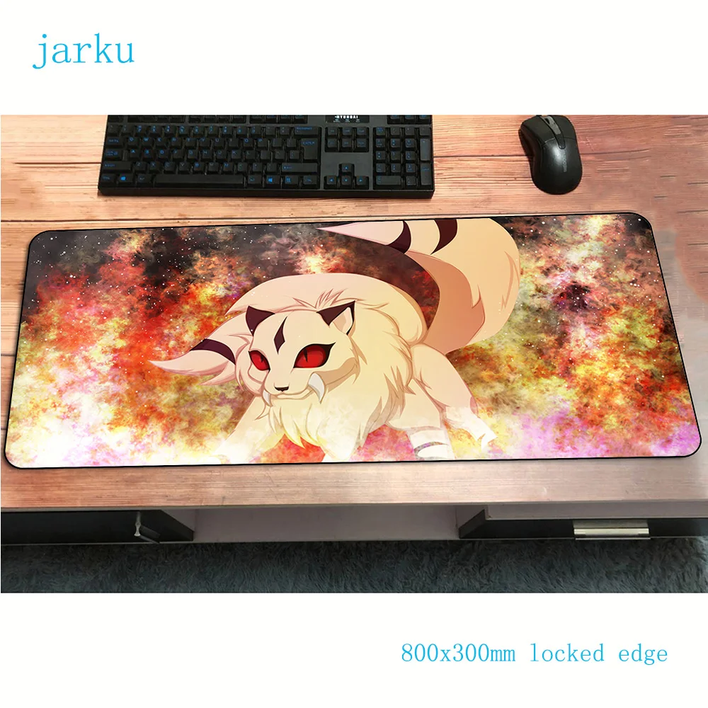 Inuyasha коврик для мыши gamer Fashion 800x300x2 мм notbook игровой Большой 3d PC Настольный |