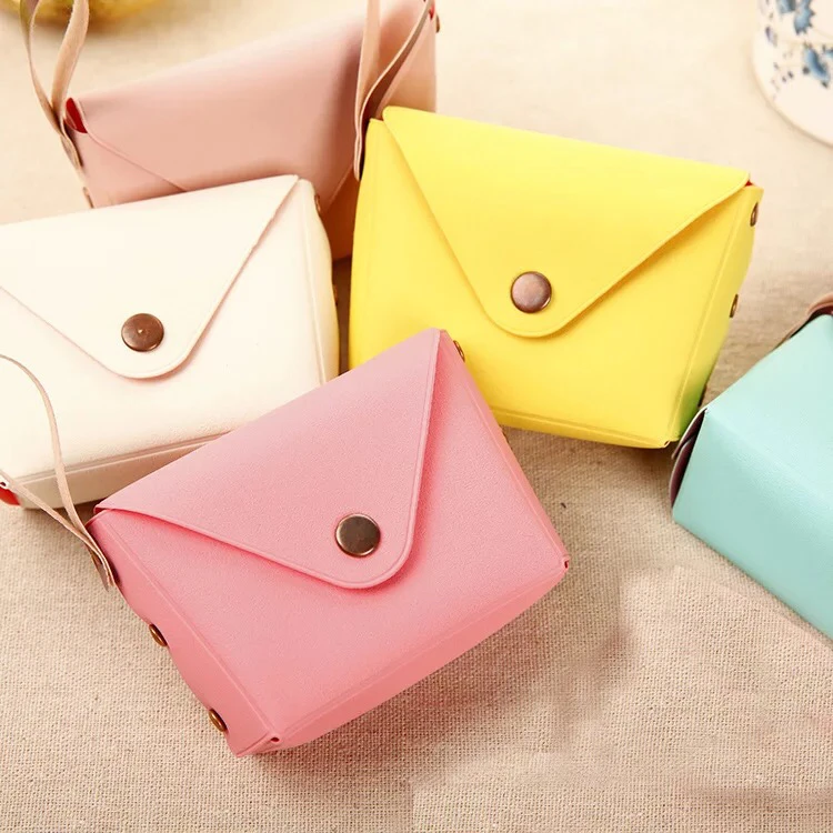 

Fashion PU Leather Purse Wallet Candy colors Coin purse Card Holder Female Purse Wallets For Women Girl clutch bag handbag