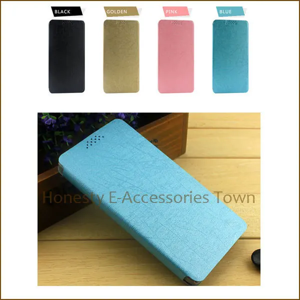 100 Pc/lot Silk Texture Leather Wallet Stand Case cover Shell Skin for Samsung Galaxy Note 4 N9108 N9109 Multi-Color |