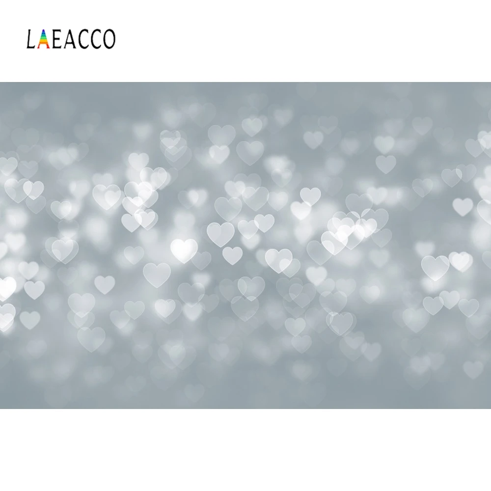 Laeacco сердце светильник Bokeh розовый детский питомец еда ПОРТРЕТНАЯ ФОТОГРАФИЯ