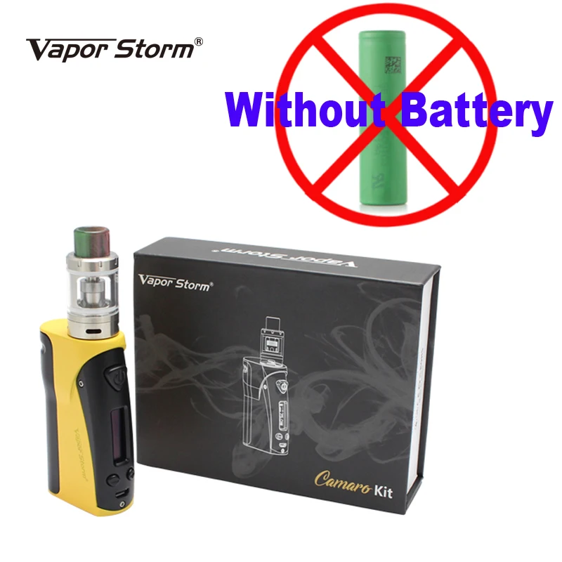 Электронная сигарета Storm75 Vapor Storm 75 Вт OLED коробка мод Vape 0.3ohm 2 мл Vesta управление