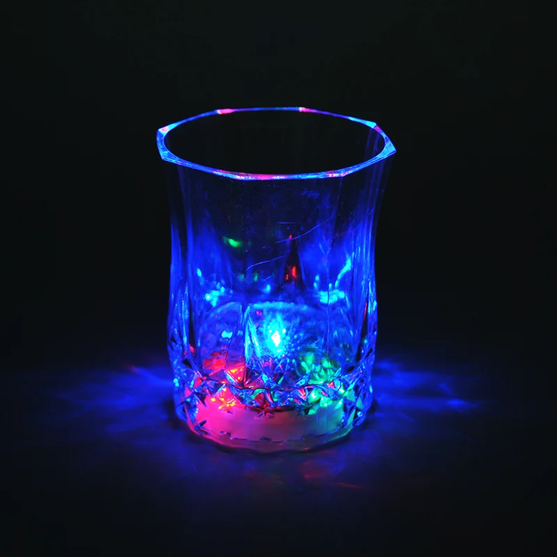 Светодиодный вечерние светодиодный Стекло вспышки света виски выстрел напиток