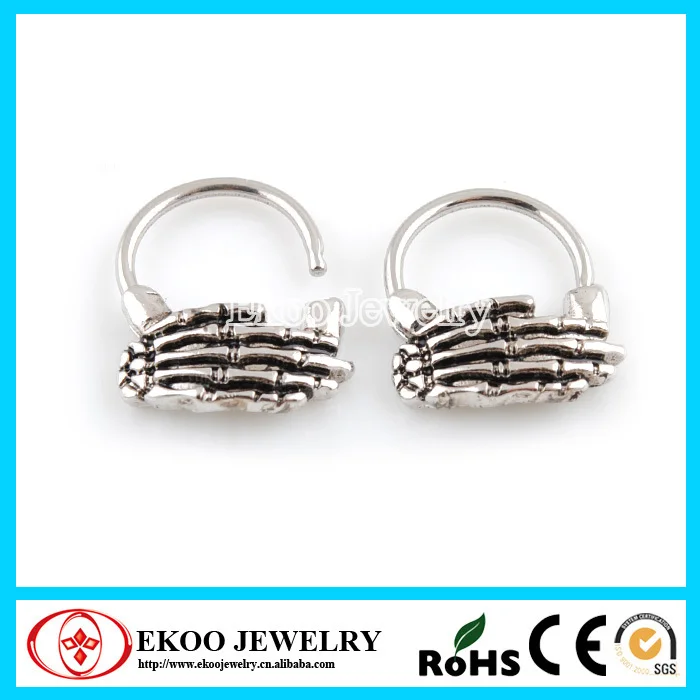 Уникальный дизайн перегородки Кликер с латунным кольцом родиевое покрытие