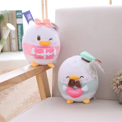 Мультяшная короткая плюшевая мини кукольная Подушка PP хлопок наполнение