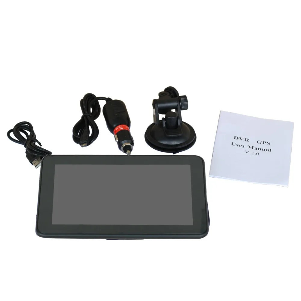 Новый 7 &quotAndroid 4.4 Автомобилей ВИДЕОРЕГИСТРАТОРЫ Recorder Камеры FHD WIFI Tablet PC